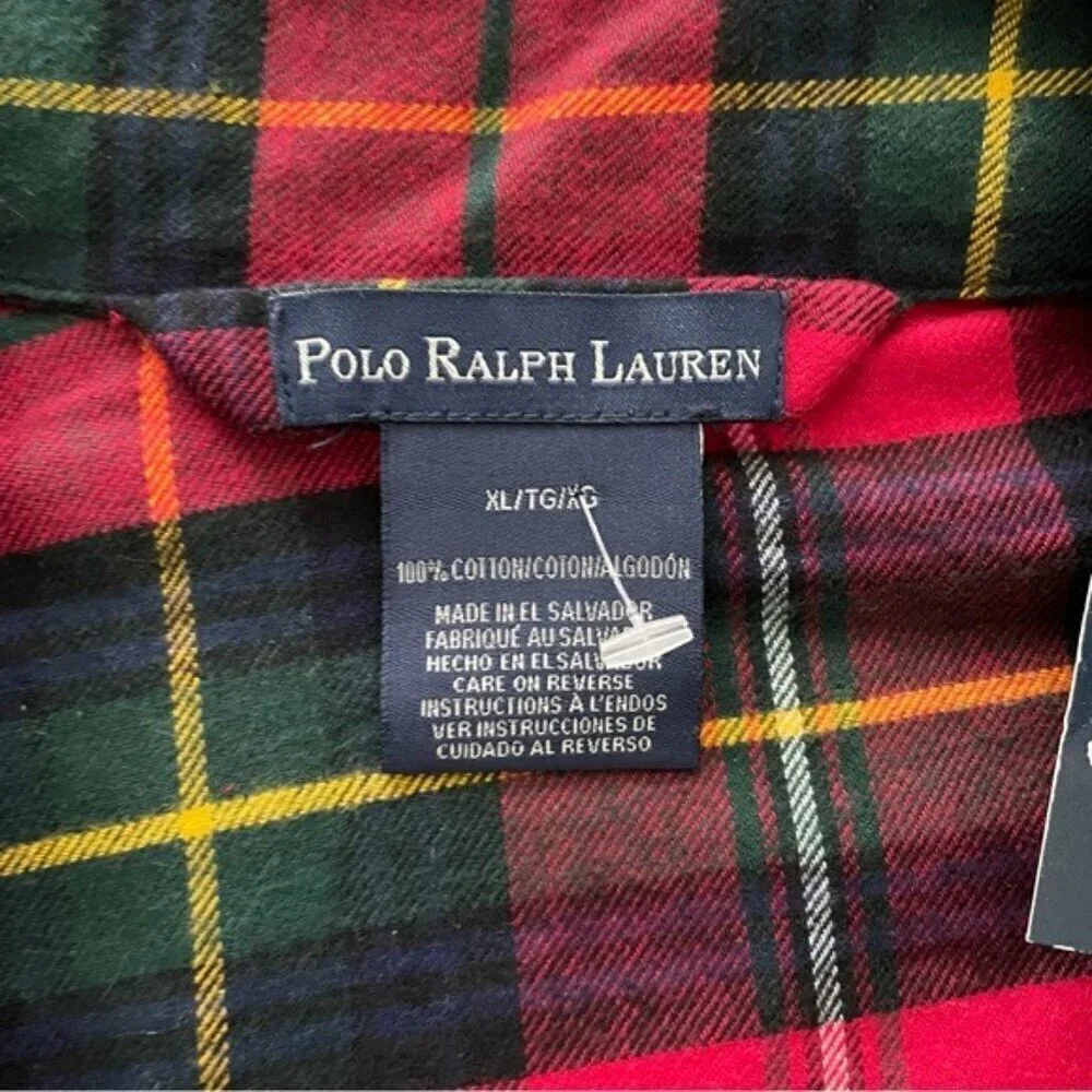 Polo Ralph Lauren Men’s Pajama Top Size XL